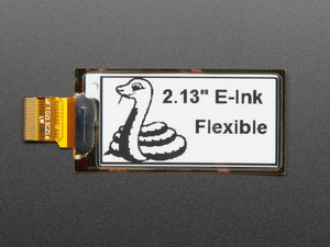 2.13" Flexible Monochrome eInk / ePaper Display