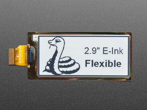 2.9" Flexible Monochrome eInk / ePaper Display - 296x128 Monochrome