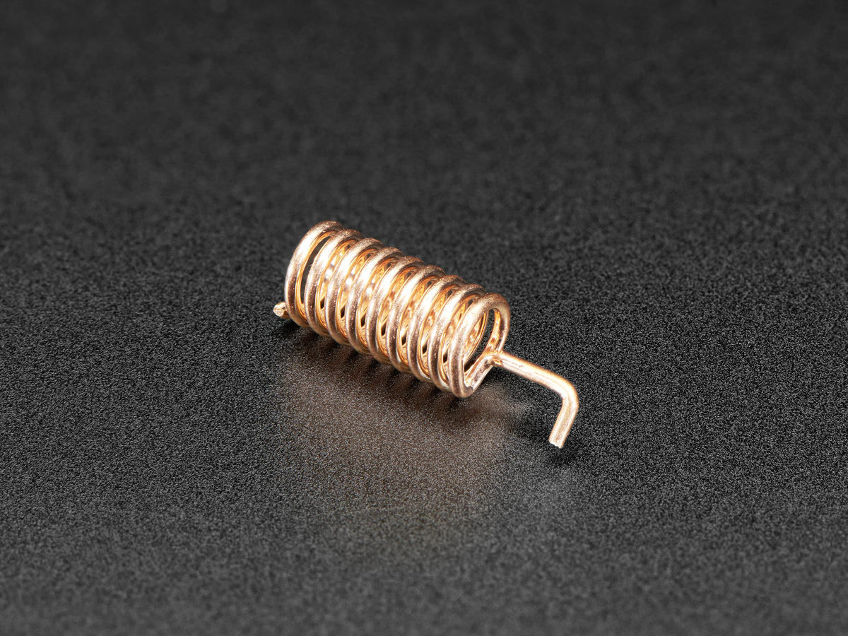 Simple Spring Antenna - 915MHz - Elmwood Electronics