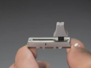 Slide Potentiometer with Plastic Knob - 35mm Long - 10Kohm