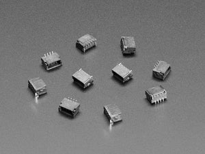 JST SH 4-pin Vertical Connector (10-pack) - Qwiic Compatible