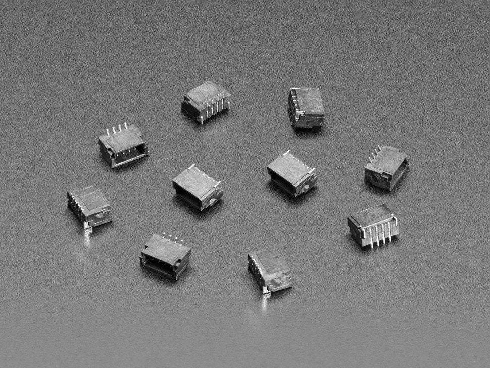 JST SH 4-pin Vertical Connector (10-pack) - Qwiic Compatible