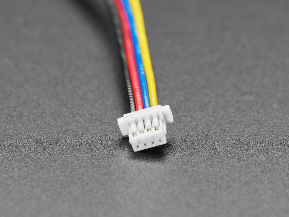 Cable JST PH 4 broches vers connecteur femelle - Cable I2C STEMMA - 200mm -  Boutique Semageek