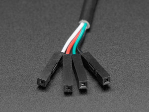 USB Type A Plug Breakout Cable with Premium Female Jumpers