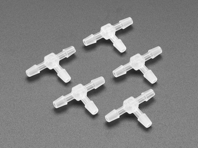 T-Connector For Silicone Tubing - 5 Pack