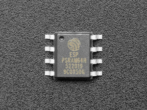 ESP-PSRAM64H Chip - 64 Mbit Serial Psuedo SRAM - 3.3V 133 MHz