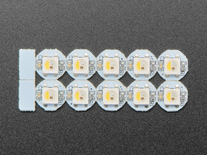 NeoPixel RGBW Mini Button PCB - Pack of 10