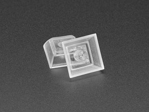 Clear Keycaps for MX Compatible Switches - 12-pack