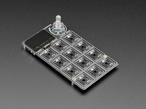 Adafruit MacroPad RP2040 Starter Kit - 3x4 Keys + Encoder + OLED - ADABOX019 Essentials