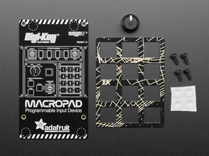 Adafruit MacroPad RP2040 Starter Kit - 3x4 Keys + Encoder + OLED - ADABOX019 Essentials