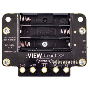 :VIEW text32 LCD Screen for the BBC micro bit