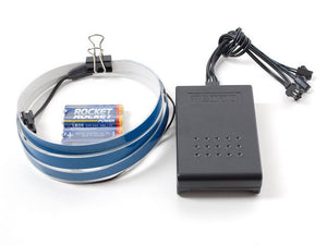 Electroluminescent (EL) Tape/Strip Starter Pack - 100cm - Blue
