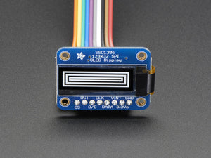 Monochrome 128x32 SPI OLED graphic display