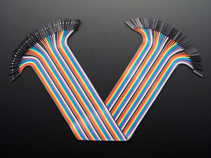 Premium Female / Female Jumper Wires, 12" (300 mm)