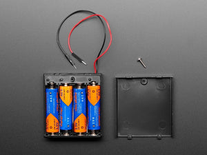 4 x AA Battery Holder with On/Off Switch