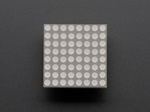 Miniature 8x8 Yellow LED Matrix