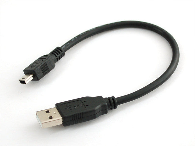 USB cable - 6" A/MiniB