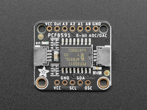 Adafruit PCF8591 Quad 8-bit ADC + 8-bit DAC - STEMMA QT / Qwiic