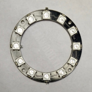 12x WS2812-compatible 5050 RGB LED Ring