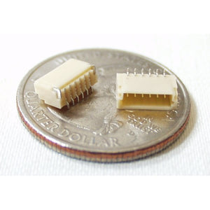 JST SH Vertical 6-Pin Connector - SMD