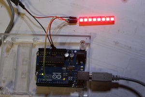 Adafruit NeoPixel Stick for Arduino- 8 x WS2812 5050 RGB LED with Integrated Drivers