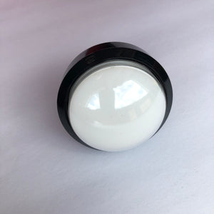 Large Arcade Button with LED - 60mm White