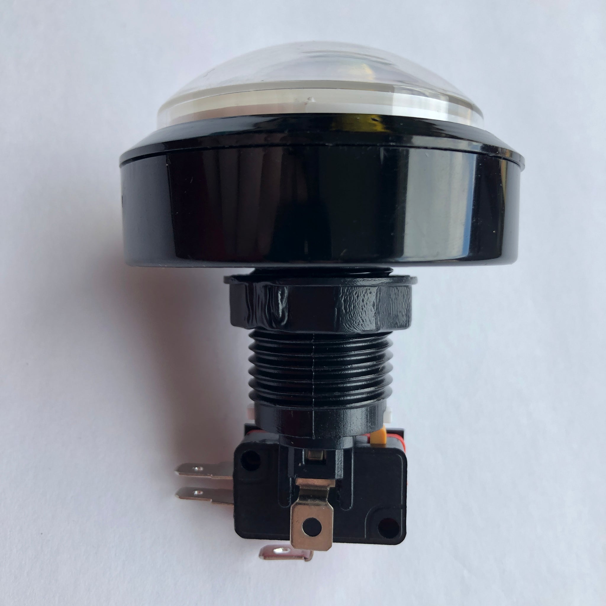 Large Arcade Button Large Arcade Button with LED - 60mm White - Elmwood Electronics