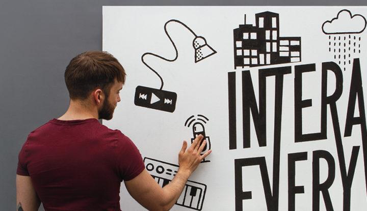 Interactive Wall Kit by Bare Conductive