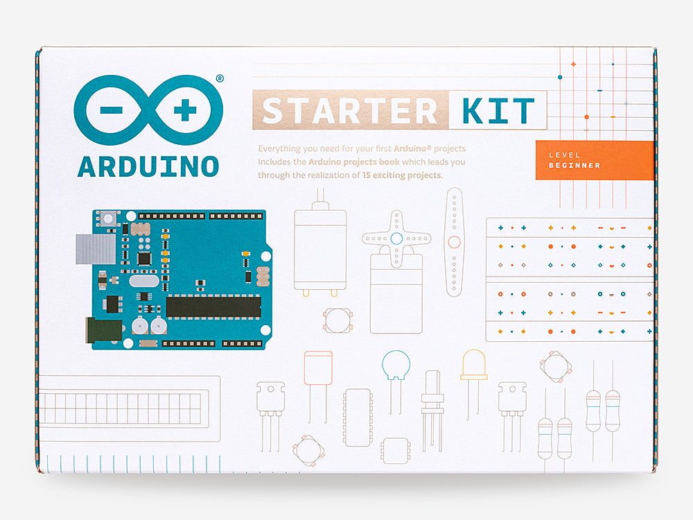 Official Arduino Starter kit in English or en Français