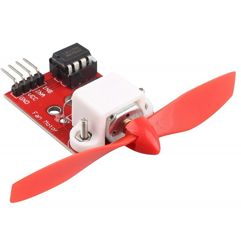 Module Fan L9110 Fan Module with Propeller and L9110 Driver - Elmwood Electronics