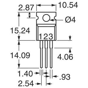 N-CH 100V Mosfet, 9.2A TO-220AB