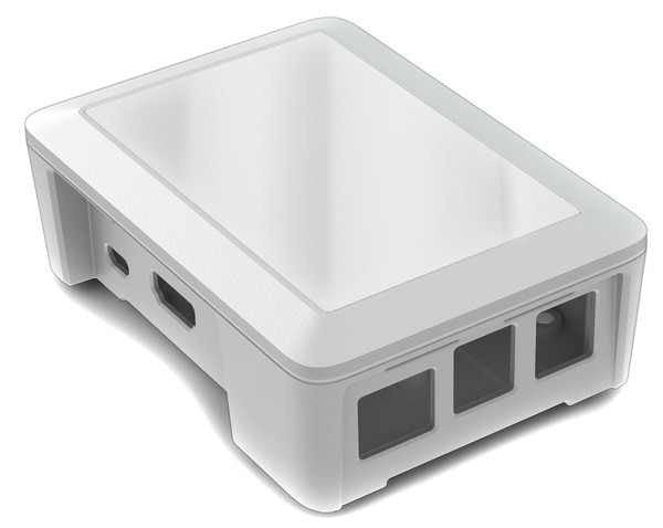 Cyntech Raspberry Pi Case for Pi 2 and Model B+ in White