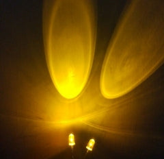 5mm Round Yellow Super Bright LED Light