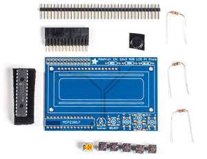 Adafruit Blue&White 16x2 LCD+Keypad Kit for Raspberry Pi