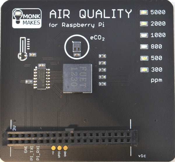 Air Quality Sensor for Raspberry Pi - Elmwood Electronics