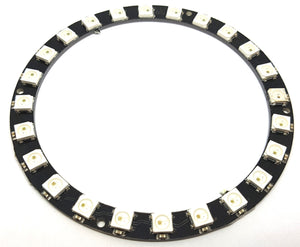 24x WS2812-compatible 5050 RGB LED Ring