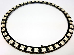 Large 40 RGB LED Ring WS2812-Compatible 5050 125 mm