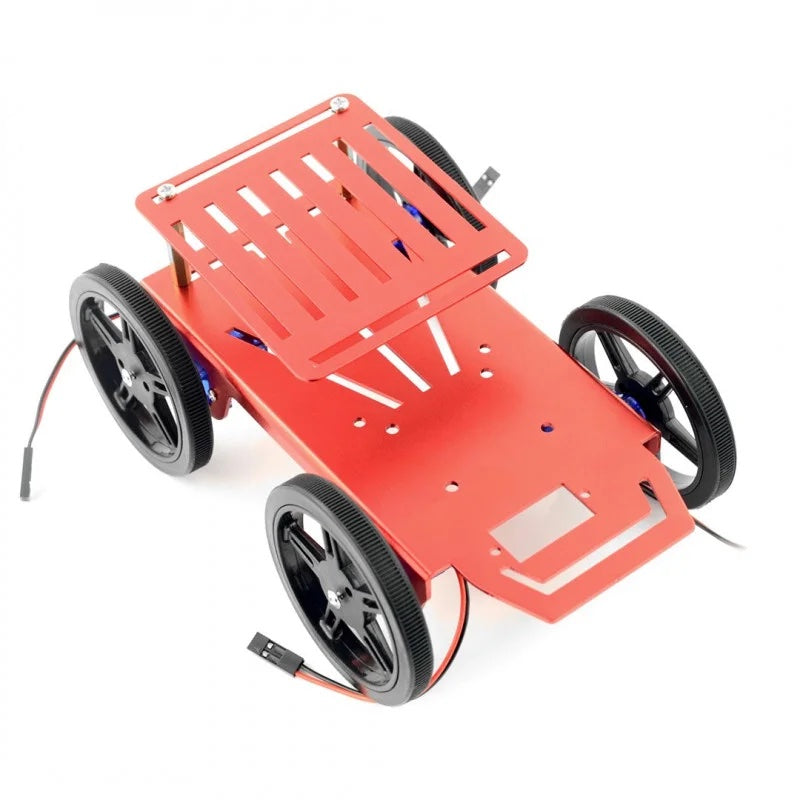 4WD Mini Robot Platform with Motor controller - Elmwood Electronics