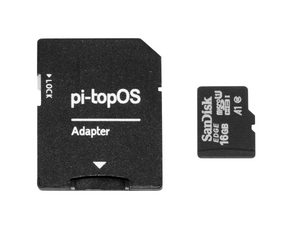 pi-top [4] Accessory Bundle (PSU, Display Cables, SD Card)