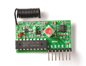 Simple RF M4 Receiver - 315MHz Momentary Type