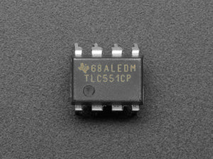 TLC551 IC Timer - CMOS 555 with 1V to 15V power, up to 1.8MHz - TLC551CP