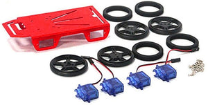 4WD Mini Mobile Robotics Platform Kit