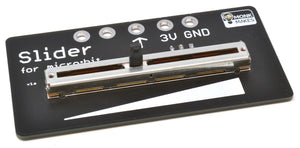 Slider / potentiometer for micro:bit